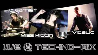 Vitalic vs Laurent Garnier amp Miss Kittin  Live  Techno Set MiX [upl. by Merfe]