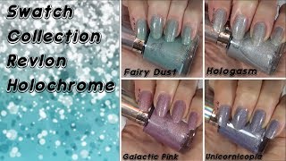 Revlon Holochrome Collection Swatch amp Review [upl. by Wichman73]