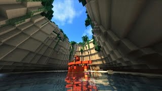 おしゃクラ！Part38 「紅の豚」っぽい秘密の島を作ってみた （Minecraft） [upl. by Delmor753]