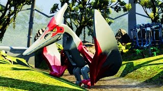 LEGO Jurassic World  Pteranodon Gameplay Fly Dinosaurs [upl. by Maryanne]