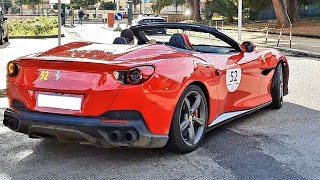 Ferrari Portofino M Is Loud Cold Start Revs  Acceleration amp FlyBy  V8 Sound  Short Review 4K [upl. by Arielle987]