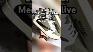 New Release Travis Scott x Air Jordan 1 Retro Low OG SP Medium Olive DM7866200 [upl. by Leynwad]