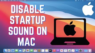 How to Disable the Startup Sound on Mac  Disable or Turn off Mac Startup Sound [upl. by Eilyah]