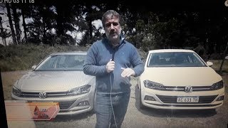 VW POLO VS VIRTUS TEST AUTO AL DÍA 3112018 [upl. by Aralomo591]