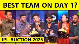 🔴DAY 1 IPL AUCTION SUMMARY RCB SMART PICKS BEST XI FOR CSK amp MI DELHI PUNJAB SRH LSG SOLID TEAMS [upl. by Orpheus689]