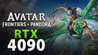 Avatar Frontiers of Pandora  RTX 4090 Ultra 4K DLSS Ultra Calidad [upl. by Acisey]