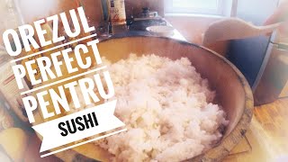 Orez perfect pentru sushi  Perfect sushi rice [upl. by Ynahteb]