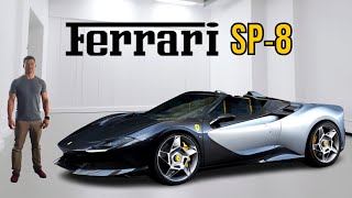 Ferrari SP8 OneOff Supercar Revealed [upl. by Okin682]