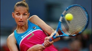 BREAKING NEWS Karolina Pliskova fined fourdigit amount after smashing umpires chair in Rome [upl. by Gavini]