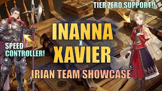 Sword of Convallaria  T0 INANNA  XAVIER THE SPEED CONTROLLER Guide [upl. by Iraam]