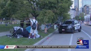 Fight in homeless encampment leads to stabbing [upl. by Feldman750]