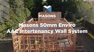 Masons Enviro AAC Intertenancy Wall System [upl. by Douville666]