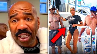 Steve Harvey In PANIC MODE After New Diddy Fr3koff Tape [upl. by Emrich284]