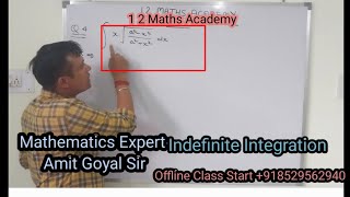 Indefinite Integration Exercise 6 Question 4 [upl. by Denbrook]