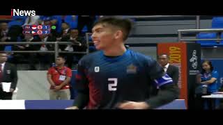 HIGHLIGHTS SEPAK TAKRAW INDONESIA VS FILIPINA REGU 1 SEA GAMES 2019 [upl. by Erihppas749]