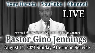 Pastor Gino Jennings  LIVE  August 11 2024  Philadelphia PA [upl. by Eilesor]