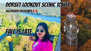 Dorset lookout Tower 2024  Algonquin highlands  No Fall colours  September 27 autumn travel [upl. by Giacamo]