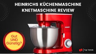 HEINRICHS Küchenmaschine I Knetmaschine HKM 8078 Review [upl. by Duhl]