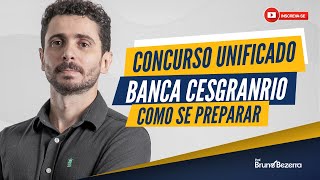 Concurso Nacional Unificado Cesgranrio será a banca [upl. by Nolak]