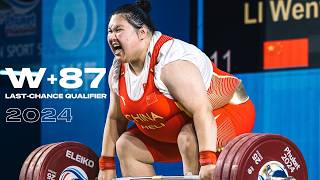 87kg IWF World Cup 2024  Full Session [upl. by Matilde959]