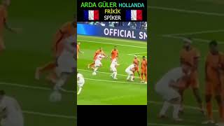 ARDA GÜLER FRİKİK FRANSIZ SPİKER  Hollanda [upl. by Ellecram]