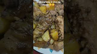 ADOBONG LEEG W ATAY NG MANOK youtube youtubepublic youtuber dinner food subscribe [upl. by Candless512]