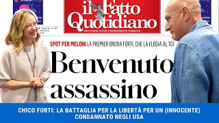 Chico Forti la battaglia per la libertà di un innocente condannato negli USA [upl. by Anivle310]