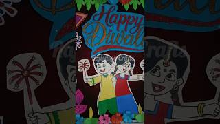 Diwali Pinboard decor reelitfeelit rajisatyacrafts trending viralvideo diwalispecial diwali [upl. by Ityak236]