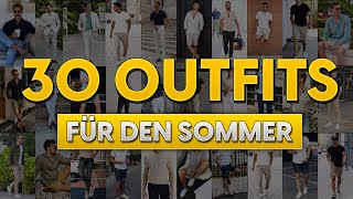 30 Outfits für den Sommer  Stylingtipps für Männer [upl. by Nikola]