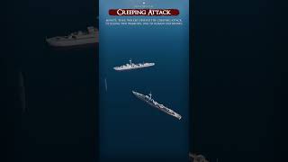 Creeping Attack Against Submarines shorts fypシ fyp tactical naval military documentary wwii [upl. by Gwyneth]