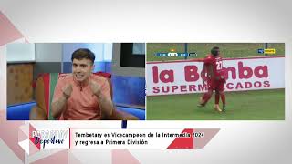 Entrevista al DT Arturo Villasanti y Lider Caceres de Tembetary [upl. by Zebulon]