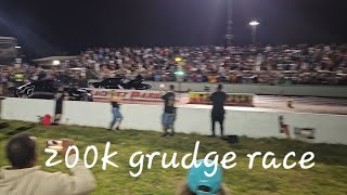 justin swanstrom vs fletcher cox 200k grudge race [upl. by Namqul772]