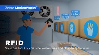 RFID Solutions for Quick Service Restaurants and Hospitality Services  Zebra [upl. by Dibb734]