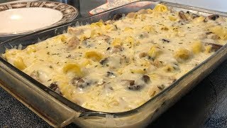 Chicken amp Mushroom Tortellini  Southern Sassy Mama [upl. by Ellmyer]