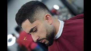 🔥Barber Tutorial  Drop Fade TRANSFORMATION Faded Beard [upl. by Amilah]