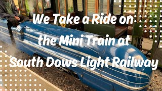 We take a ride on a Mini Train on South Downs Light Railway [upl. by Niroc]