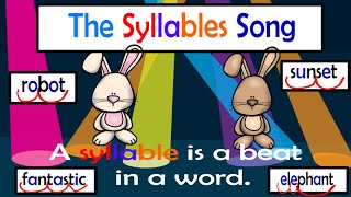 The Syllables Song A syllable is a beat in a word syllables syllablessong [upl. by Leisam555]