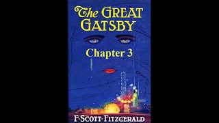 The Great Gatsby Chapter 3  Audiobook [upl. by Vanden]