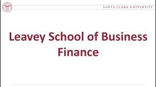 Finance at SCU [upl. by Hodgson]