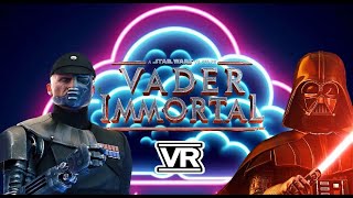 STAR WARS Vader Immortal VR Playthrough  PS VR RECUT no mic [upl. by Aynek]