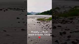 Peaceful Li River beach❤️ [upl. by Hobbs]