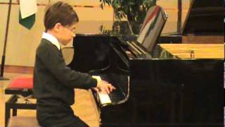 FrançoisJoseph Gossec Gavotte  Mazsola Zongora Piano [upl. by Ecyac]