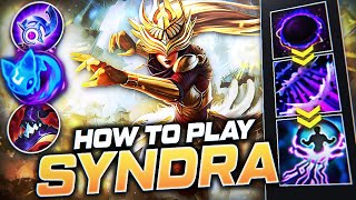 HOW TO PLAY SYNDRA amp CARRY S12  BEST Build amp Runes  Season 12 Syndra guide  League of Legends [upl. by Chaney]