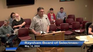 Board of Selectmen 051424 [upl. by Hiltan]