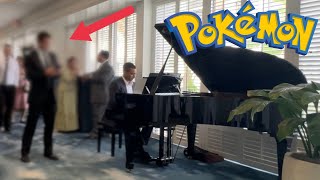 I played the Pokemon Theme Song on piano at a wedding [upl. by Pryor]