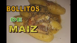 COMO HACER BOLLITOS DE HARINA DE MAIZ ESTILO DOMINICANO [upl. by Petey]