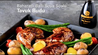 Yemek tarifleri Baharatlı Ballı Soya Soslu Tavuk Budu [upl. by Mulderig788]