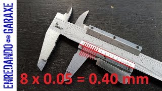 How to read the caliper Vernier scale easily [upl. by Meece]