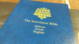 The Interlinear Bible Hebrew Greek English translations Review [upl. by Enitsirk118]