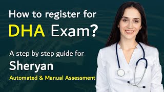 How to register for DHA exam  Sheryan automated amp manual assessment for healthcare professionals [upl. by Inalej]